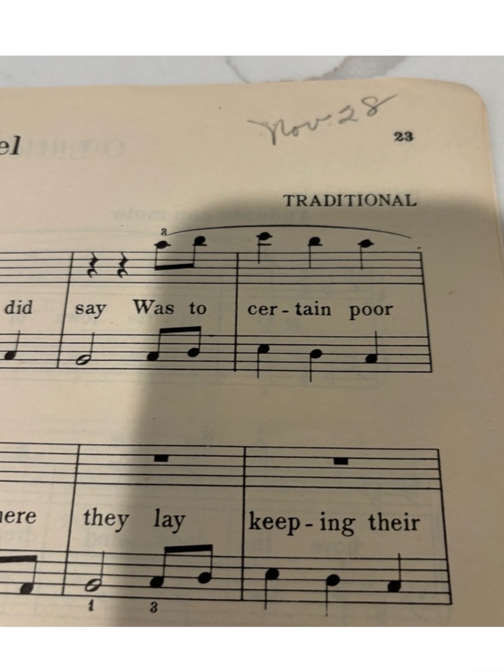 Vintage 1939 Christmas Carols for Piano Duets Easy Arrangements Song Book - Picture 5 of 6